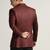 Mens red checked tweed blazer