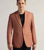 Mens peach tweed blazer
