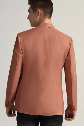 Mens peach tweed blazer