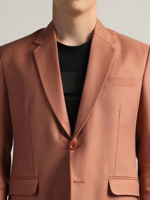 Mens peach tweed blazer 5