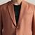 Mens peach tweed blazer