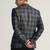 Mens blue tweed blazer