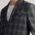 Mens blue tweed blazer