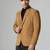 Mens mustard corduroy notched lapel blazer