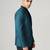Mens turquoish notched lapel blazer
