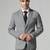 Mens grey polyviscose blazer