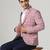 Mens pink checkered tweed blazer