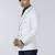 Mens white self design double breasted blazer