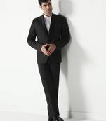 Black color corduroy mens Blazer suit