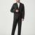 Black color corduroy mens Blazer suit