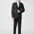 Black color corduroy mens Blazer suit