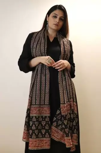 Women's Gorgeous Solid Viscose Chanderi Fabric Straight Kurta Pant and Dupatta Set