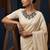 Oxidised silver-plated blue stone statement necklace set with matching earrings for women & girls