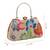   woven reverie beige multi abstract floral embroidered clutch