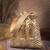   noor edit metallic gold suede sequin embellished potli