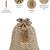   noor edit metallic gold suede sequin embellished potli