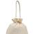   noor edit ivory faux silk botanical embroidered potli