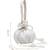   noor edit pure ivory satin sequin embellished potli