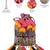   jashn edit rani pink faux silk floral brocade potli