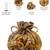   jashn edit copper faux silk floral embellished potli