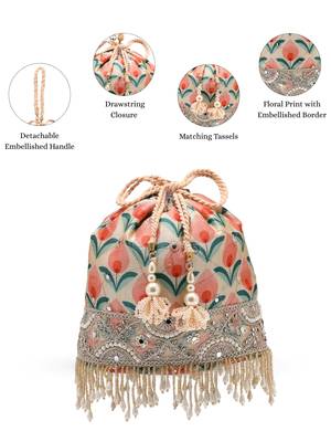 jashn edit beige faux silk floral print potli 3