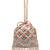   jashn edit beige faux silk floral print potli