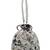   jashn edit ivory faux silk floral printed potli