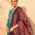 Women's Gorgeous Embroidery Work Silk Slub Fabric Flared Kurta Pant and Dupatta Set