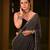 Black Color Embroidery And Sequence Work Georgette Saree