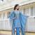 Heavy Shimmer Muslin Kaftan Set