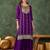 Women's Beautiful Embroidery Work Vichitra Silk Fabric Straight Kurta Sharara and Dupatta Set