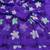 Purple Viscose crunchy silk embroidered and diamond work saree