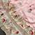 Light Pink Color embroidery And Hand work Satin Saree