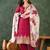 Women's Beautiful Embroidery Work Silk Fabric Straight Kurta Pant and Dupatta Set