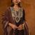 Women's Beautiful Embroidery Work Viscose Silk Fabric A-line Kurta Pant and Dupatta Set
