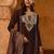 Women's Beautiful Embroidery Work Viscose Silk Fabric A-line Kurta Pant and Dupatta Set