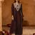 Women's Beautiful Embroidery Work Viscose Silk Fabric A-line Kurta Pant and Dupatta Set