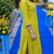 Cotton slub dyed straight kurti-pant set