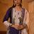 Women's Beautiful Printed Work Viscose Silk Fabric Flared Anarkali Pant and Dupatta Set