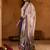 Women's Beautiful Printed Work Viscose Silk Fabric Flared Anarkali Pant and Dupatta Set