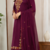 Cotton cambric straight kurti-pant-dupatta set