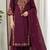 Cotton cambric straight kurti-pant-dupatta set