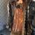 Golden embroidered faux georgette women's kurta set