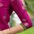 Rani-pink zari work kanchi cotton kurta set for women