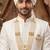   groom sherwani necklace moti mala layered for wedding | groom mala with brooch set