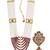   groom sherwani necklace moti mala layered for wedding | groom mala with brooch set