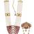   groom sherwani necklace moti mala layered for wedding | groom mala with brooch set
