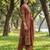 Red floral printed cotton stitched straight kurta set with dupatta for women
