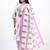 Pink floral printed cotton stitched straight kurta set with dupatta for women
