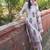Pink floral printed cotton stitched straight kurta set with dupatta for women